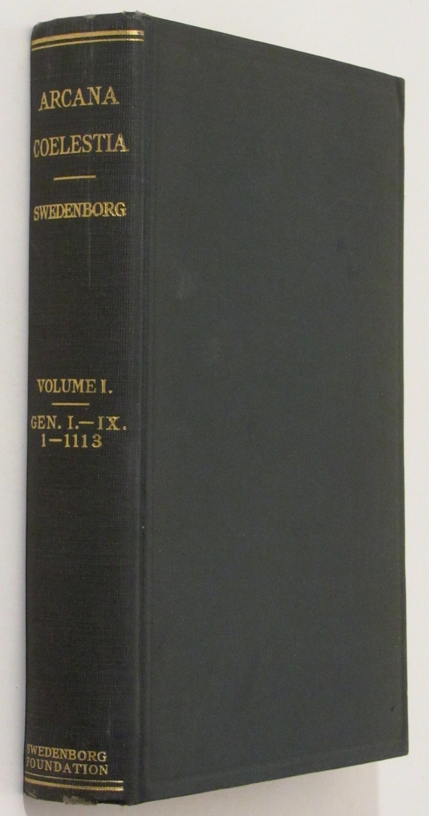 Emmanuel Swedenborg ARCANA COELESTIA Vol 1 Standard Edition 1949 Good Condition