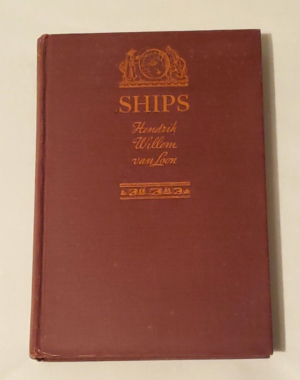 Ships And How They Sailed The Seven Seas Hendrick William Von Loon 1936 Nautical