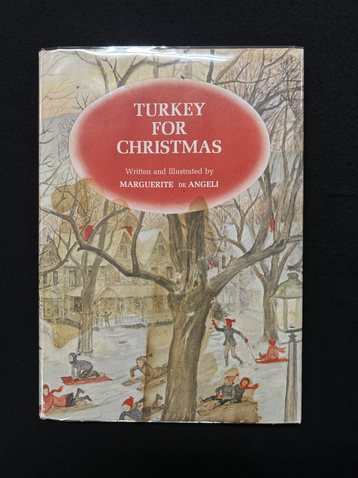 Marguerite de Angeli TURKEY FOR CHRISTMAS Westminster Press HCDJ