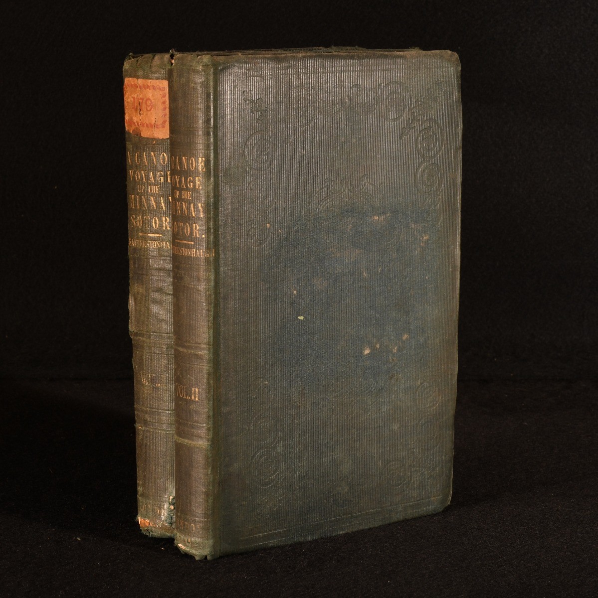 1847 2Vols A Canoe Voyage up the Minnay Sotor G W Featherstonhaugh 1st Edition