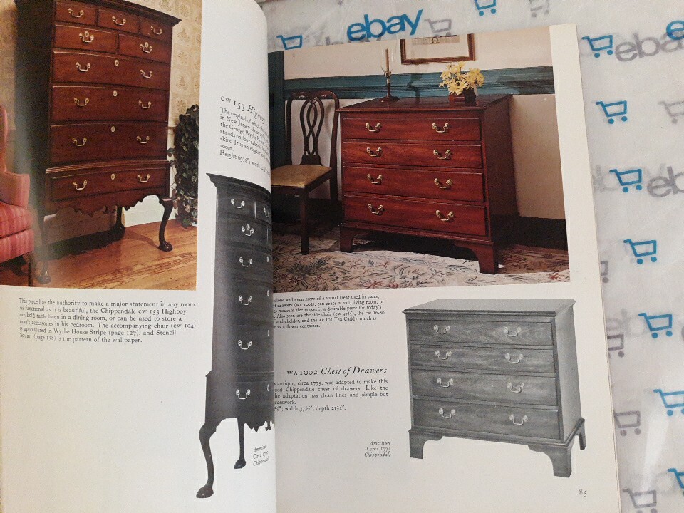 ?Williamsburg Reproduction Interior Designs for Today’s Living Craft House 1976