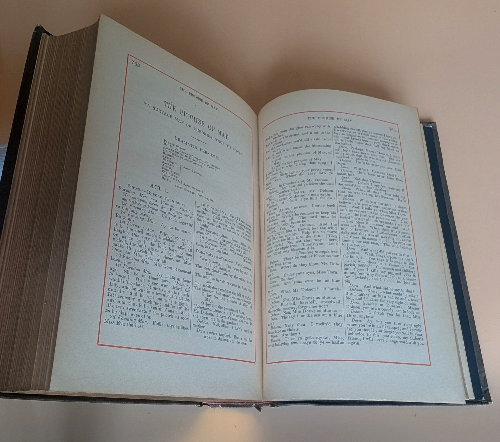 Antique Alfred Lord Tennyson Complete Poetical Works c1889 Illustrated