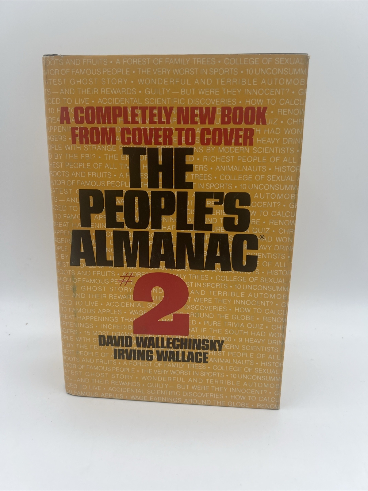 Vintage 1978 The People’s Almanac # 2 by David Wallechinsky, Irving Wallace HB