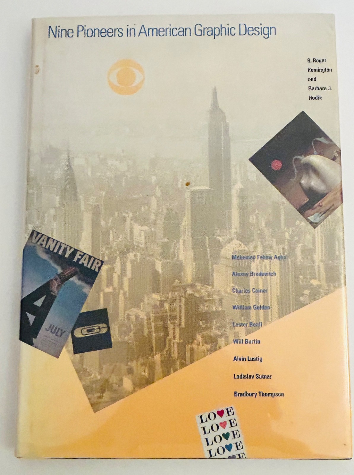 Nine Pioneers in American Graphic Design 1989 MIT Press HC DJ 1st Ed. 1st Print
