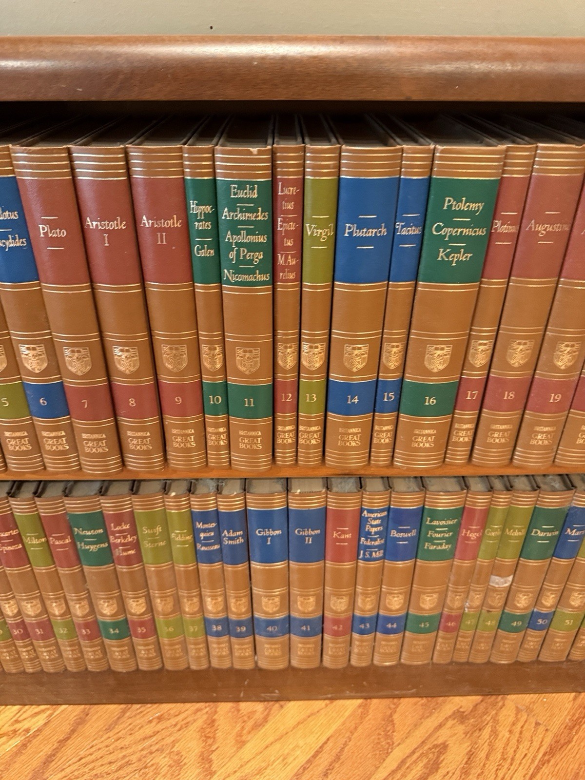 Britannica Great Books of the Western World Complete Set 1-54 1952