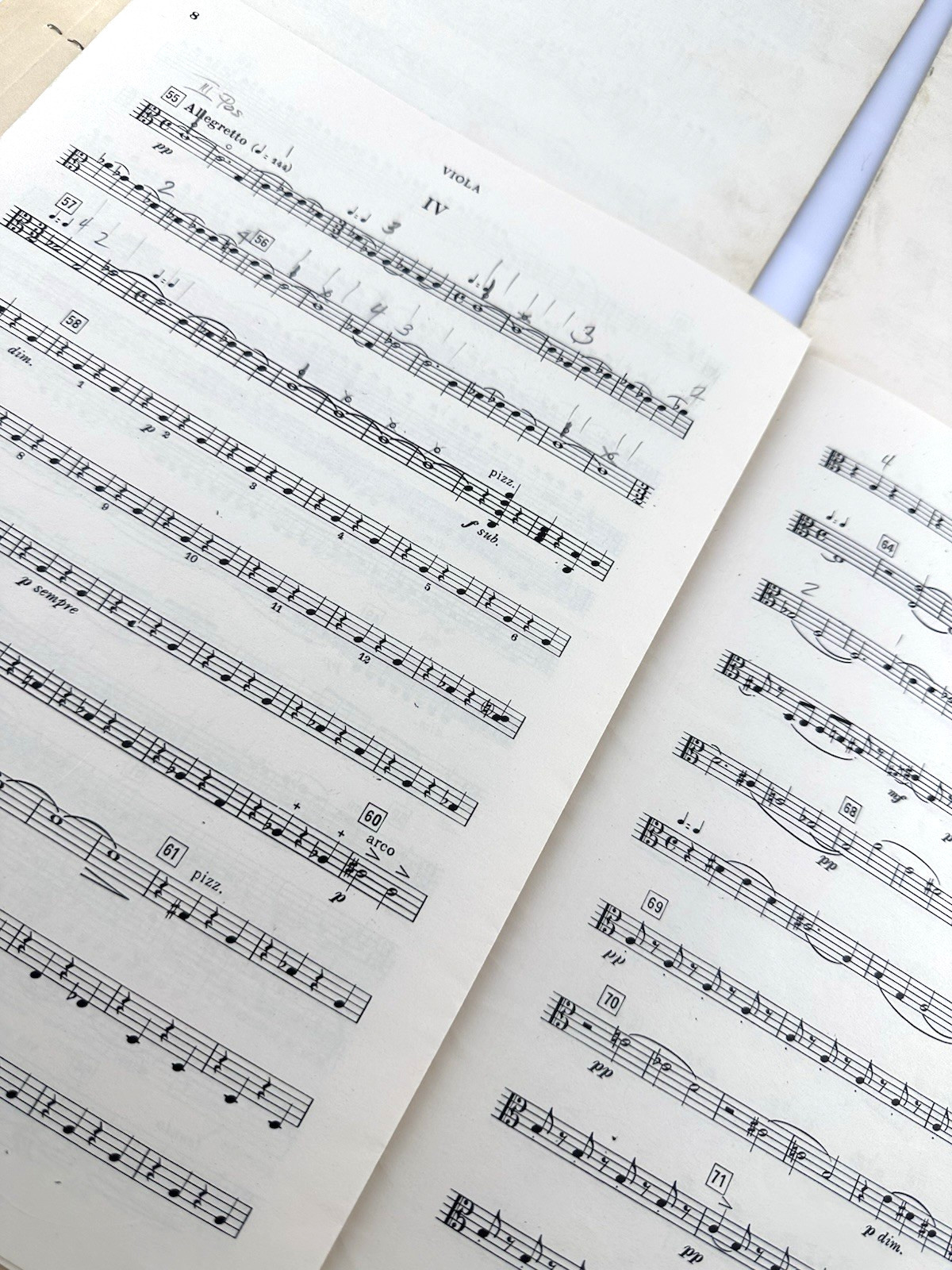 1962 Shostakovich String Quartet No 4 Op 83 Musica Rara Score Complete Parts