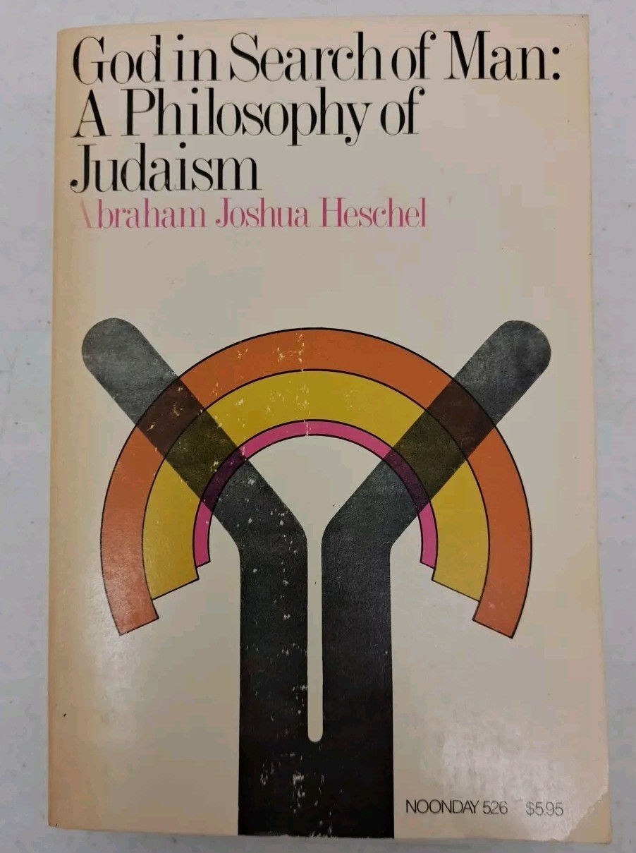 VINTAGE 1976 Printing-God In Search Of Man, A Philosophy Of Judaism-Heschel