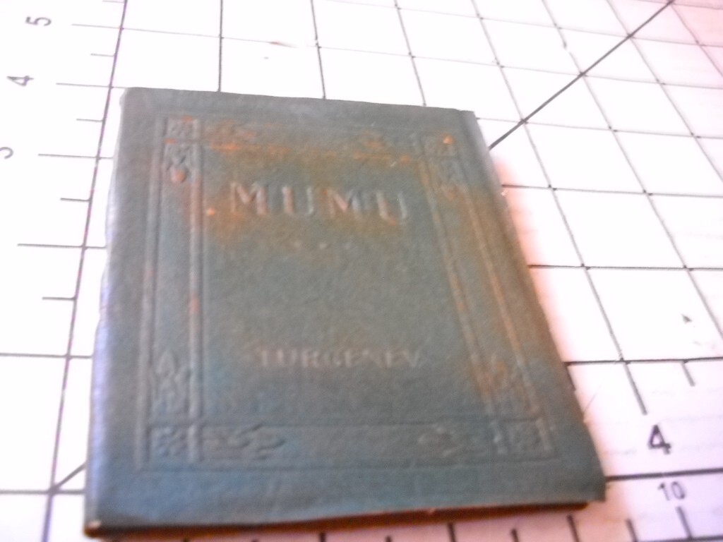 1920’s, MUMU, Ivan Turgenev, Little Leather Library, Green Cover