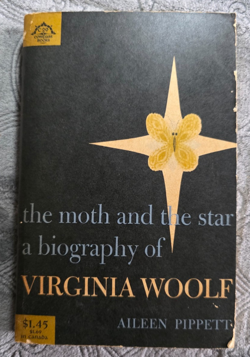 The Moth and the Star Virginia Woolf Biography Aileen Pippett Viking C29 PB 1957