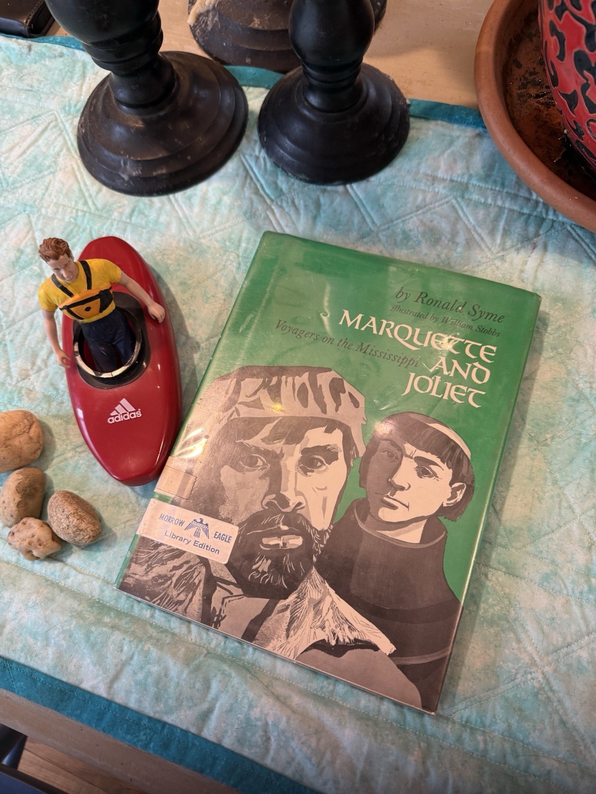Marquette and Joliet: Voyagers on the Mississippi, 1974 Ronald Syme, Hardcover