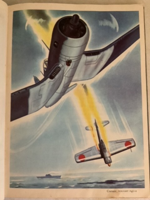 Our Fighting Planes Kinert 1946 Military Aircraft WWII Color Artwork! Fighters