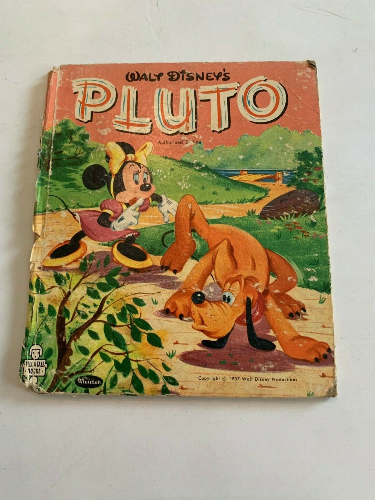 1957 Walt Disney’s Pluto by Revena Whitman Tell A Tale Books