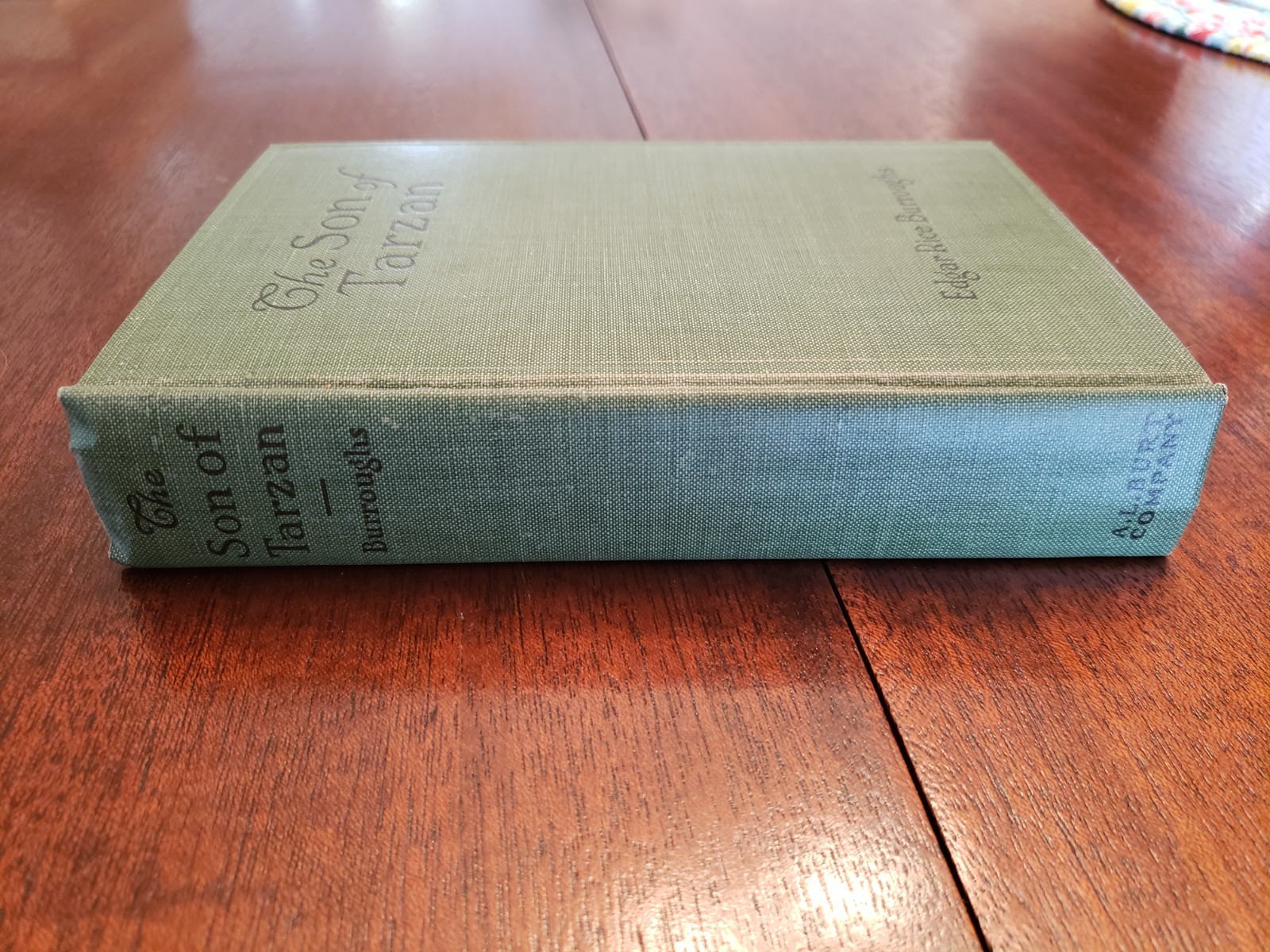 The Son of Tarzan by Edgar Rice Burroughs first A.L. Burt edition printing 1918