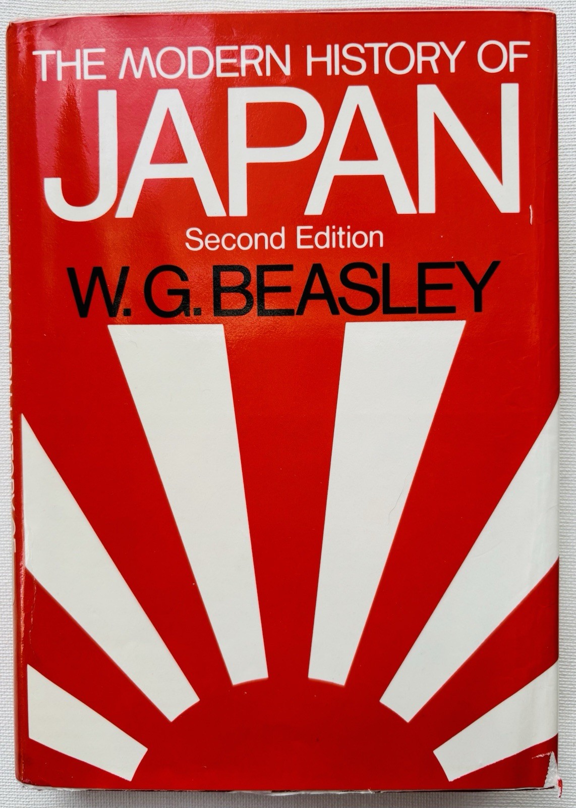 ? MODERN HISTORY OF JAPAN 2nd Ed. W. G. Beasley 1974 Samurai Rural Hiroshima War