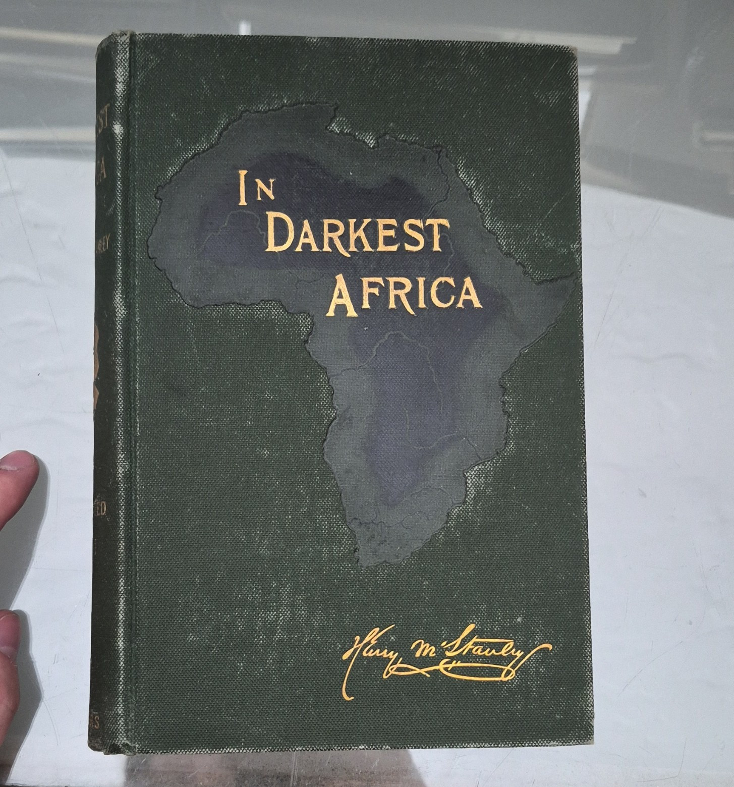 Henry M. Stanley In Darkest Africa Vol. I Cloth Illus HC Scribner NY 1890