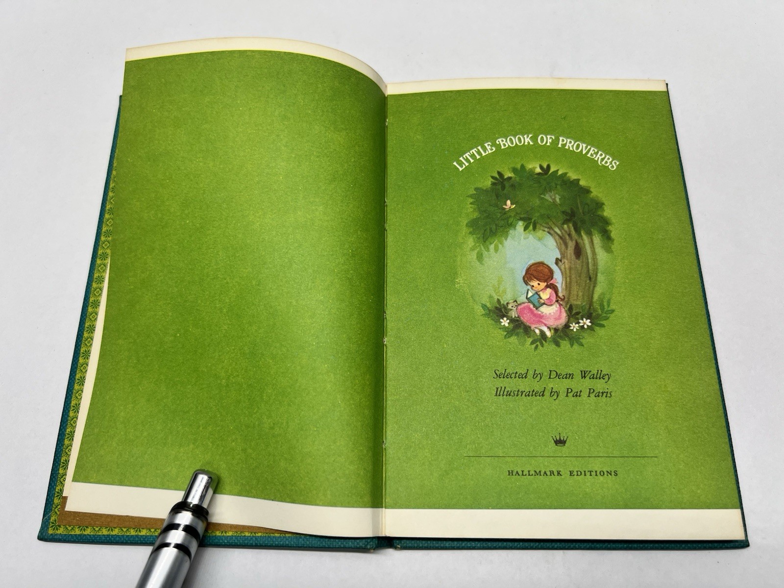 1968 Hallmark Little Book Of Proverbs