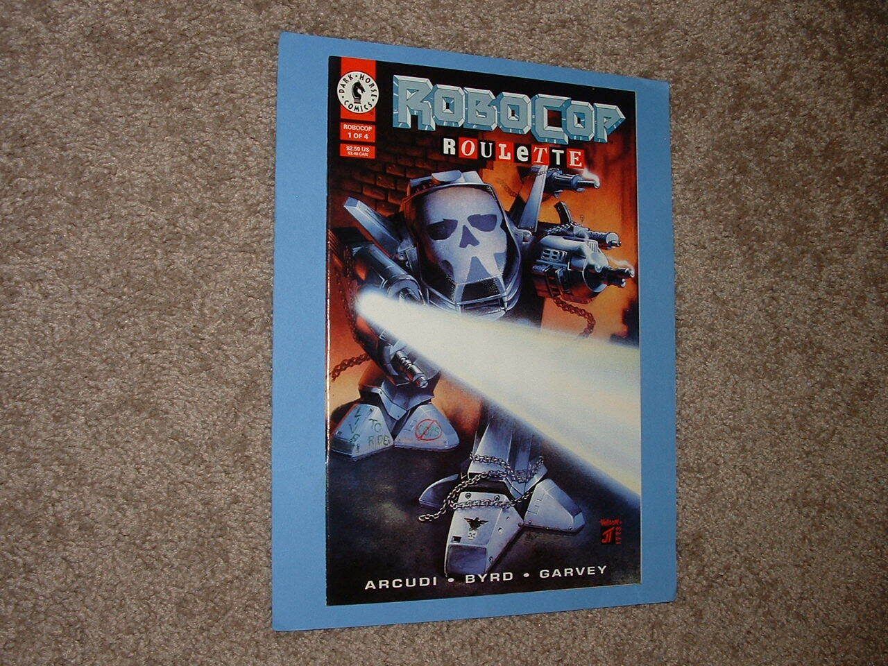 1993 Dark Horse Robocop Roulette 1 Arcudi Byrd Nelson Sharp VF+ Fast Shipping