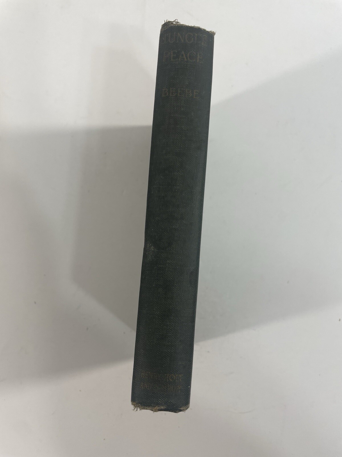 Jungle Peace William Beebe c1918 published 1941 Henry Holt and Company HC