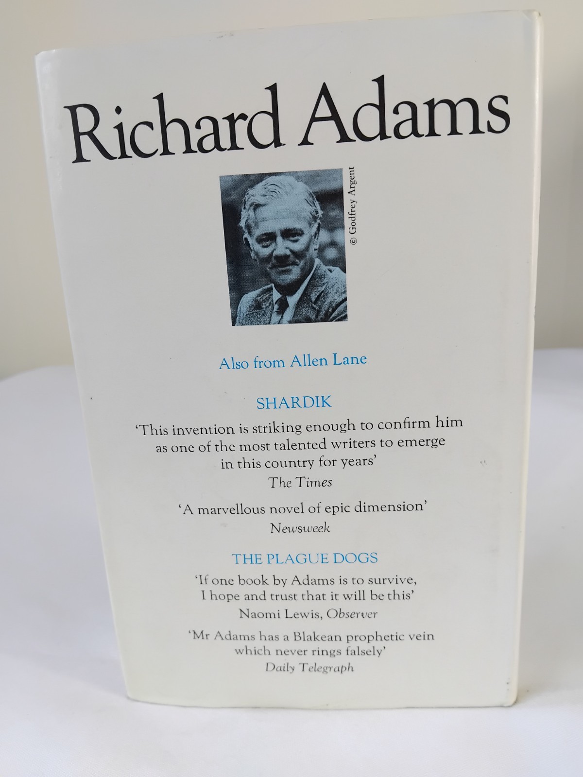 The Girl In A Swing – Richard Adams – First Edition Hardback Allen Lane 1980