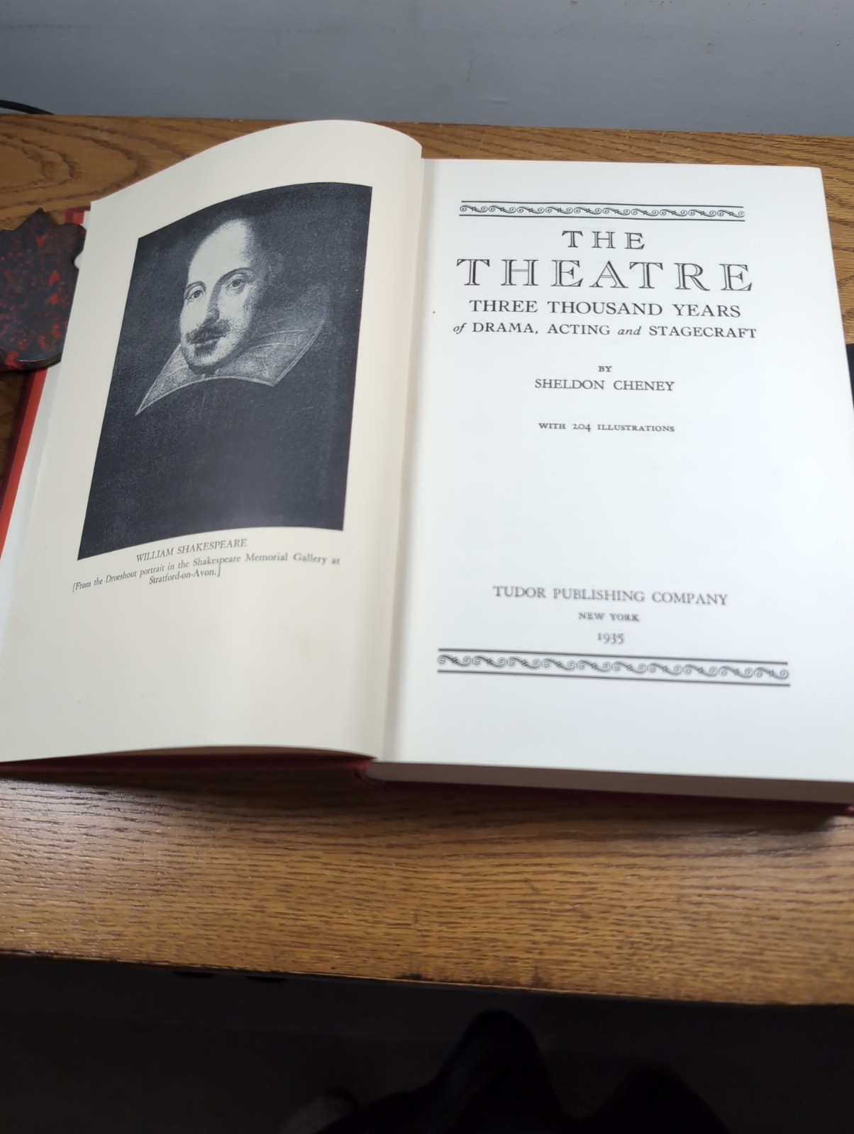 The Theatre by Sheldon Cheney Third Printing January 1935