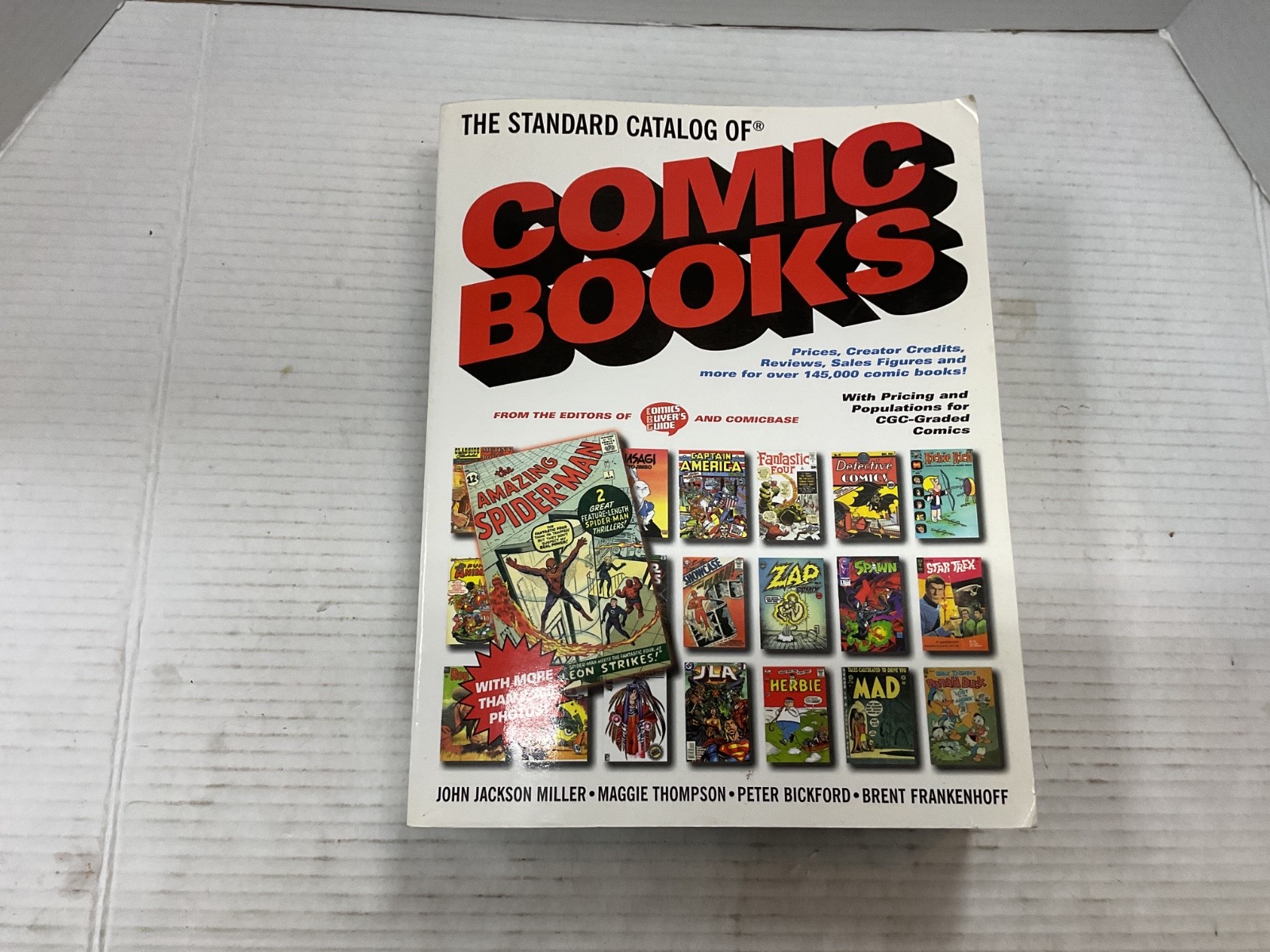 the standard catalog of comic books by john jackson miller and brent frankenhoff