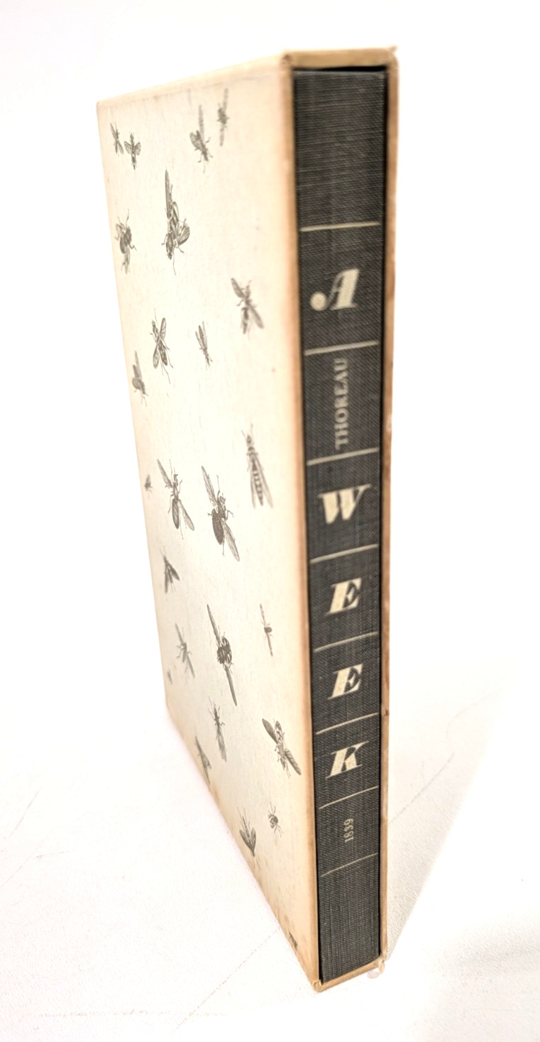 A Week on the Concord and Merrimack Rivers by Henry David Thoreau 1966, Slipcase