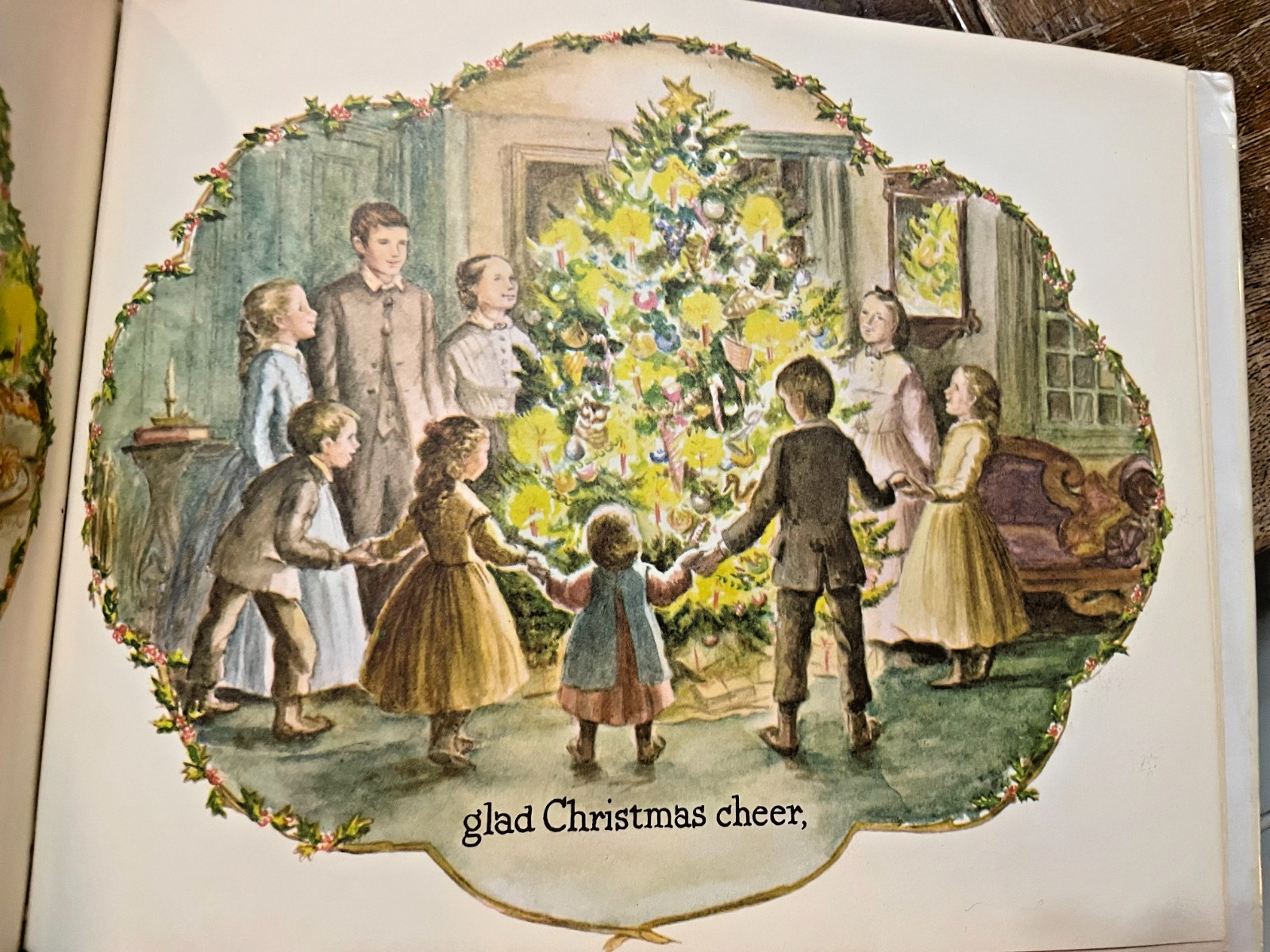 Tasha Tudor AROUND THE YEAR / First Edition 1957 HCDJ