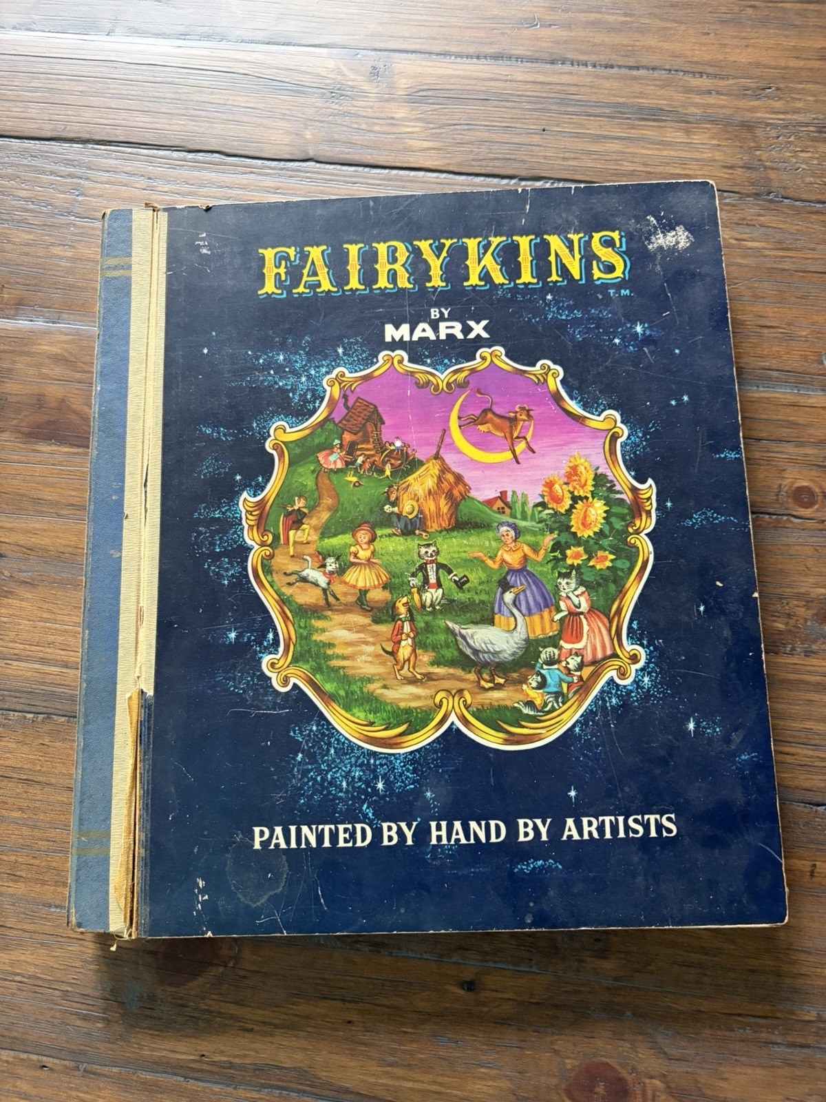 1962 Fairykins Book by Marx -Handpainted Figures by Artists SEE DESCRIPTION
