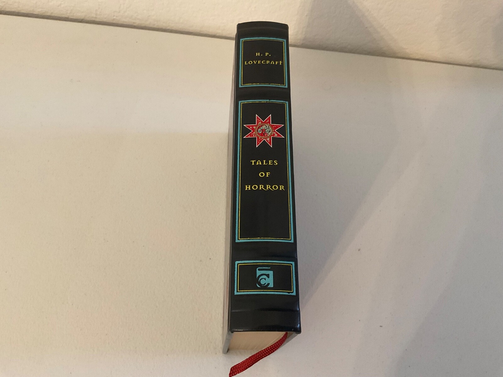 Tales of Horror by H.P. Lovecraft Cthulhu Leather Bound Collectible, Very Good