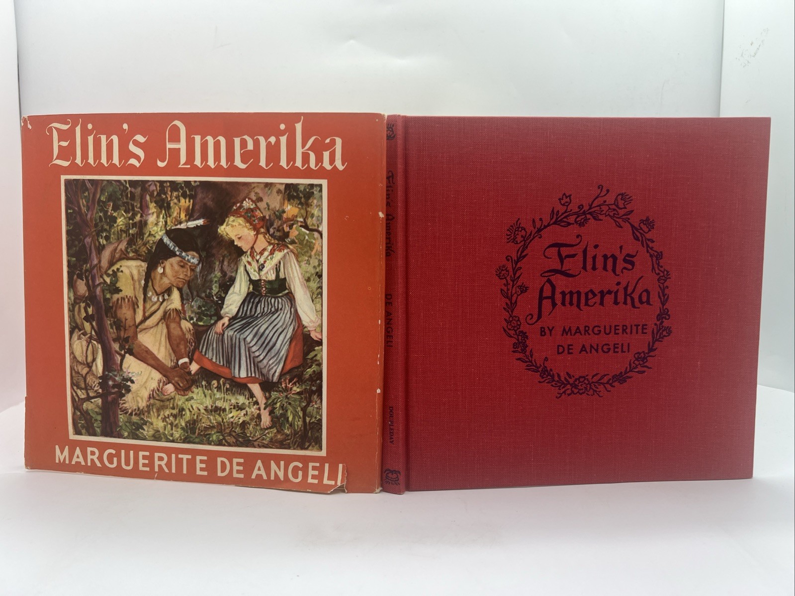 First Edition 1941 Elin’s Amerika, Marguerite De Angeli, Doubleday Published