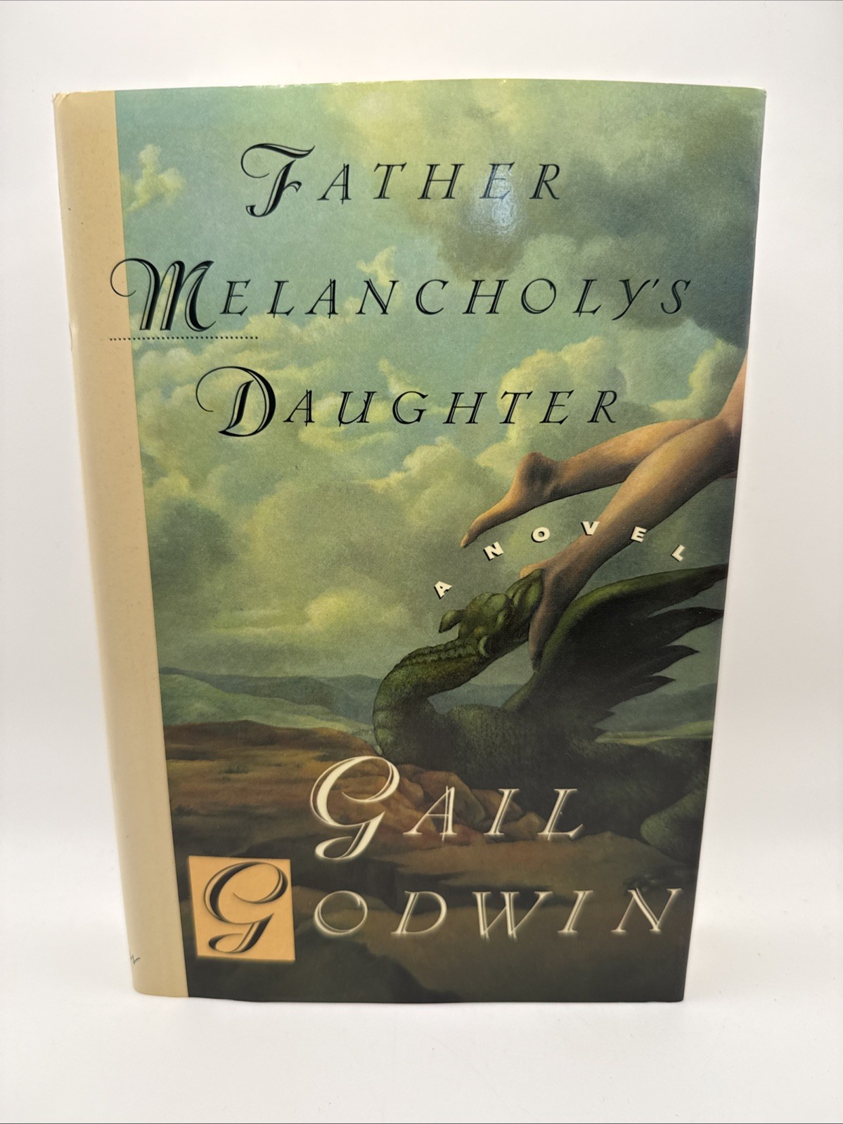 Signed Gail Godwin Father Melancholys Daughter 1991 1st HC + Bookmark
