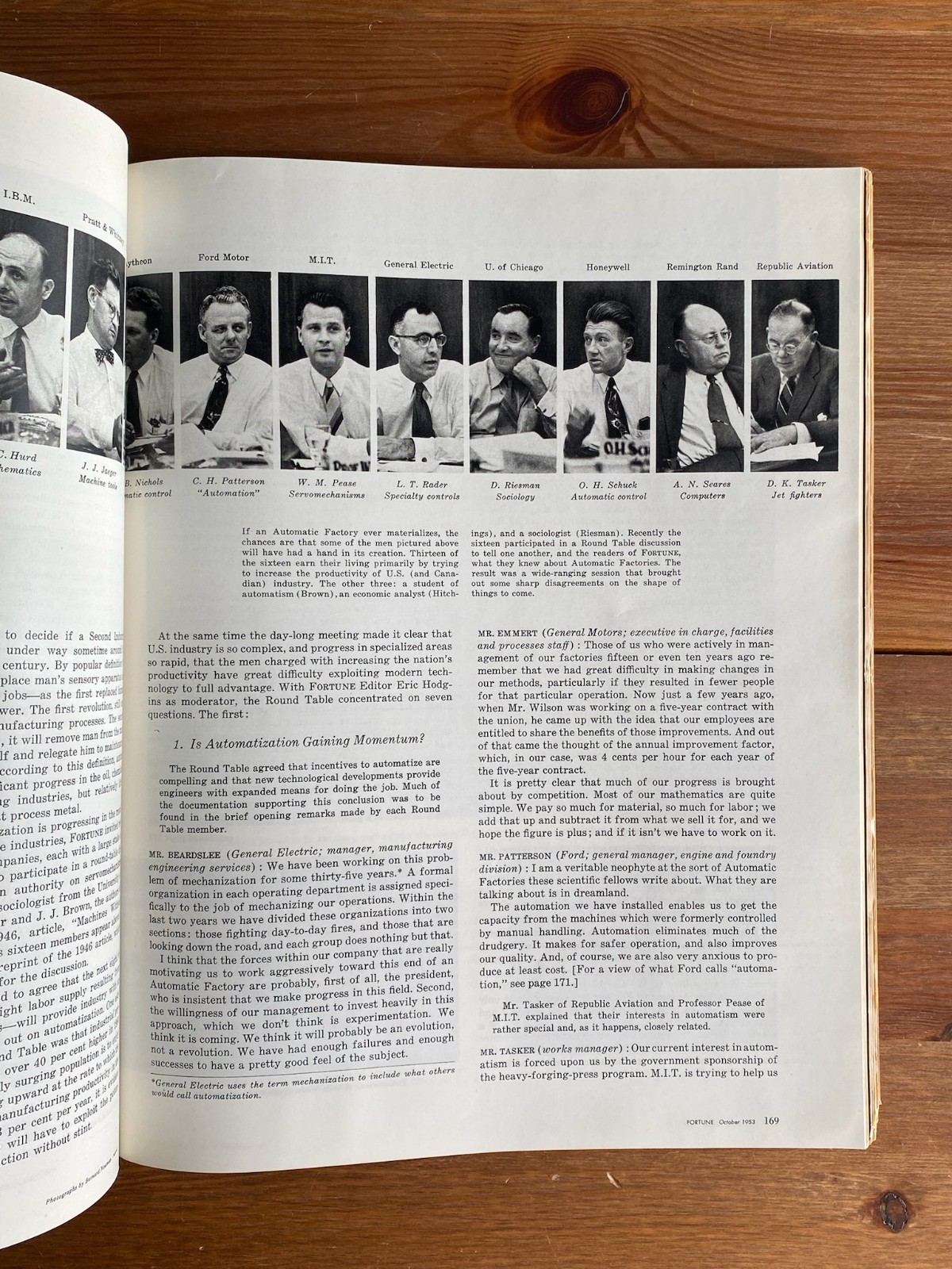 Postwar Business ~ Fortune October 1953 ~ Food Market Automation Wall Street