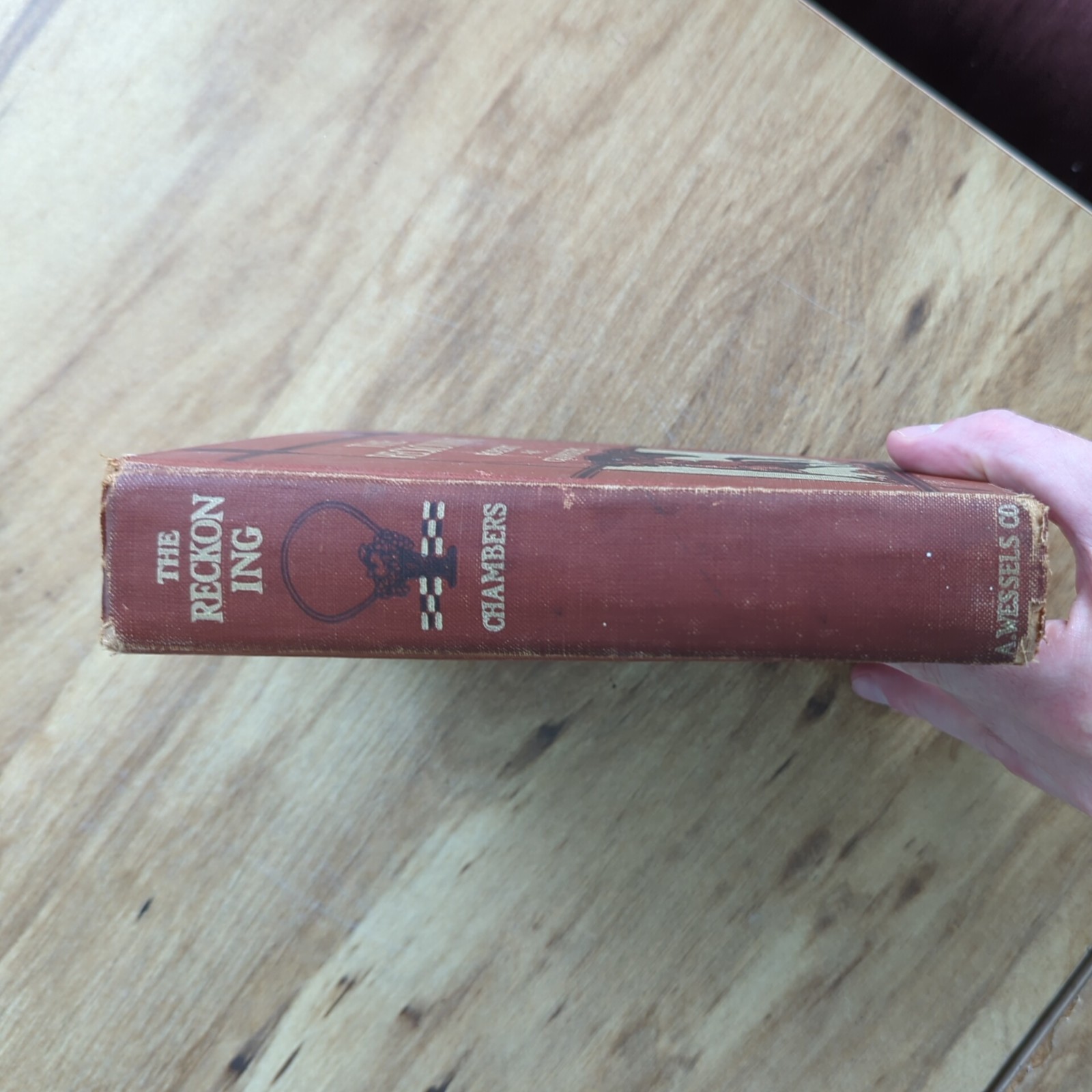 The Reckoning Robert W. Chambers 1905 A. Wessels Co. Antique Hardcover Book