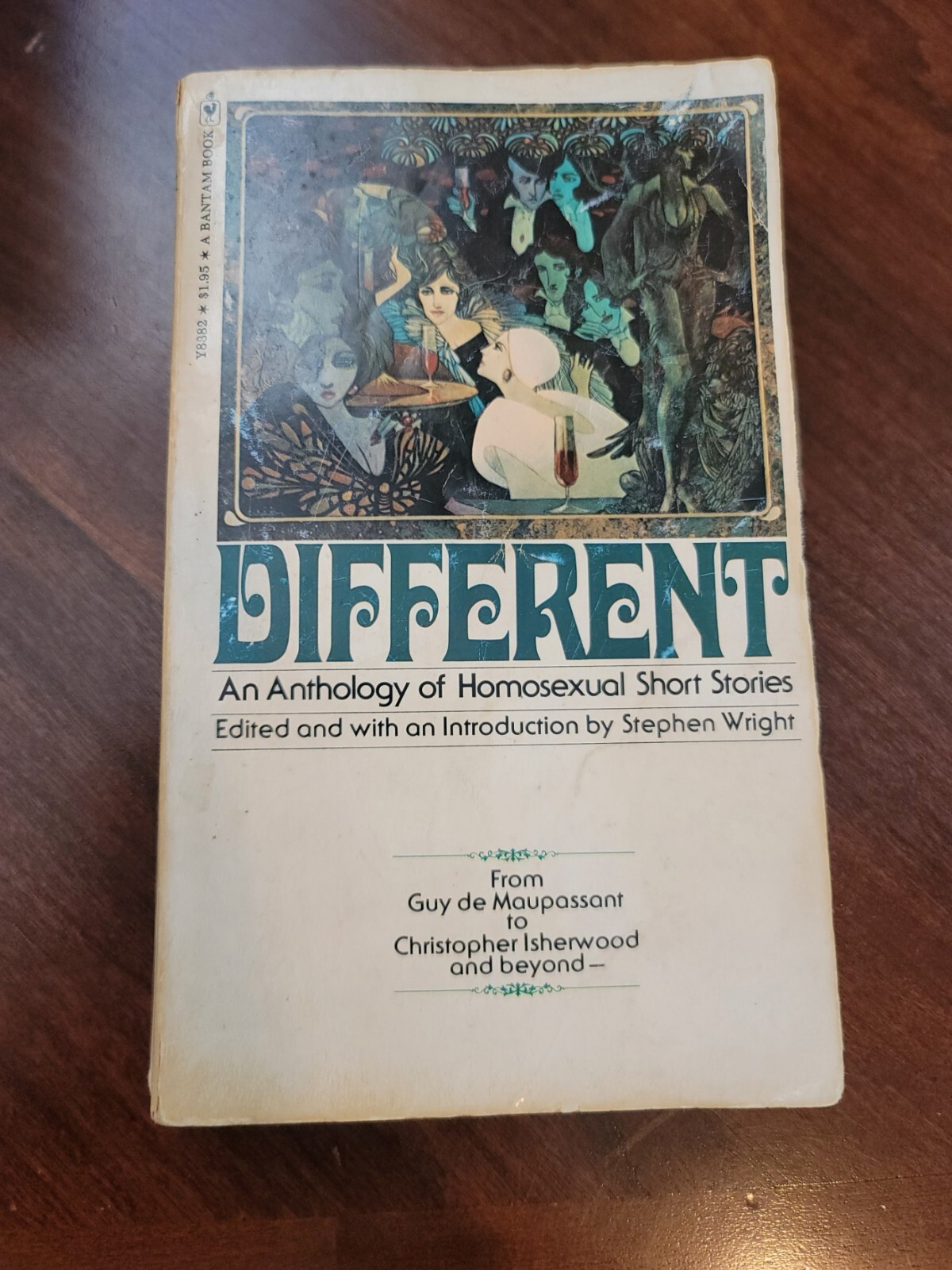 Different: An Anthology of Homosexual Short Stories (1974) – Stephen Wright