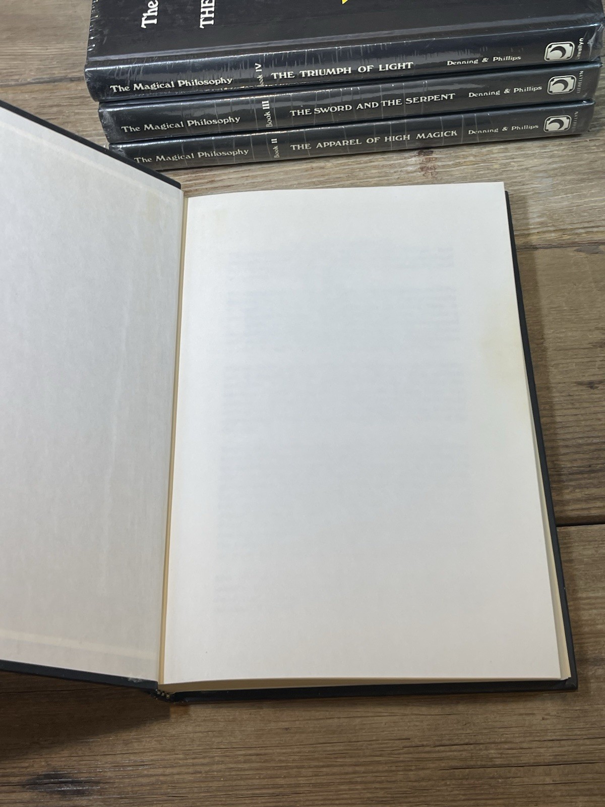 “The Magical Philosophy” Denning Phillips 1st Edition Hardcovers Vol 1-4 (3 New)