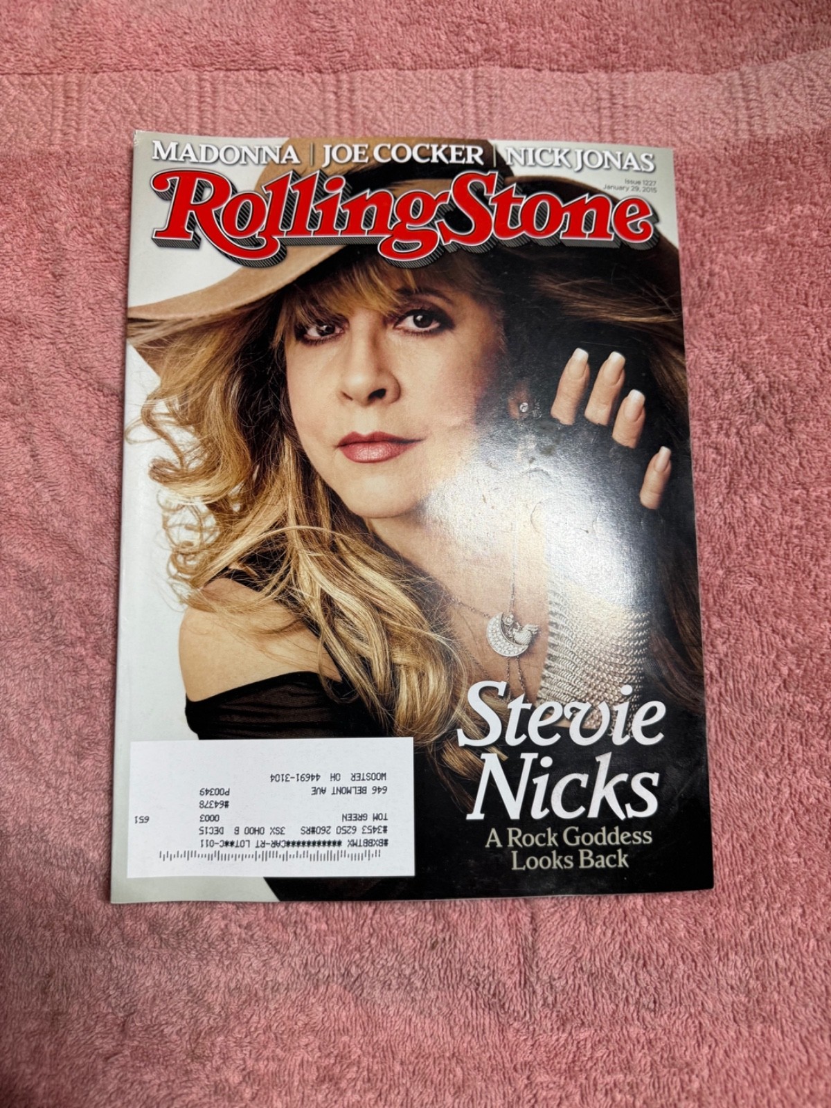 Vintage ROLLING STONE #1227 Magazine January 29th 2015 – STEVIE NICKS