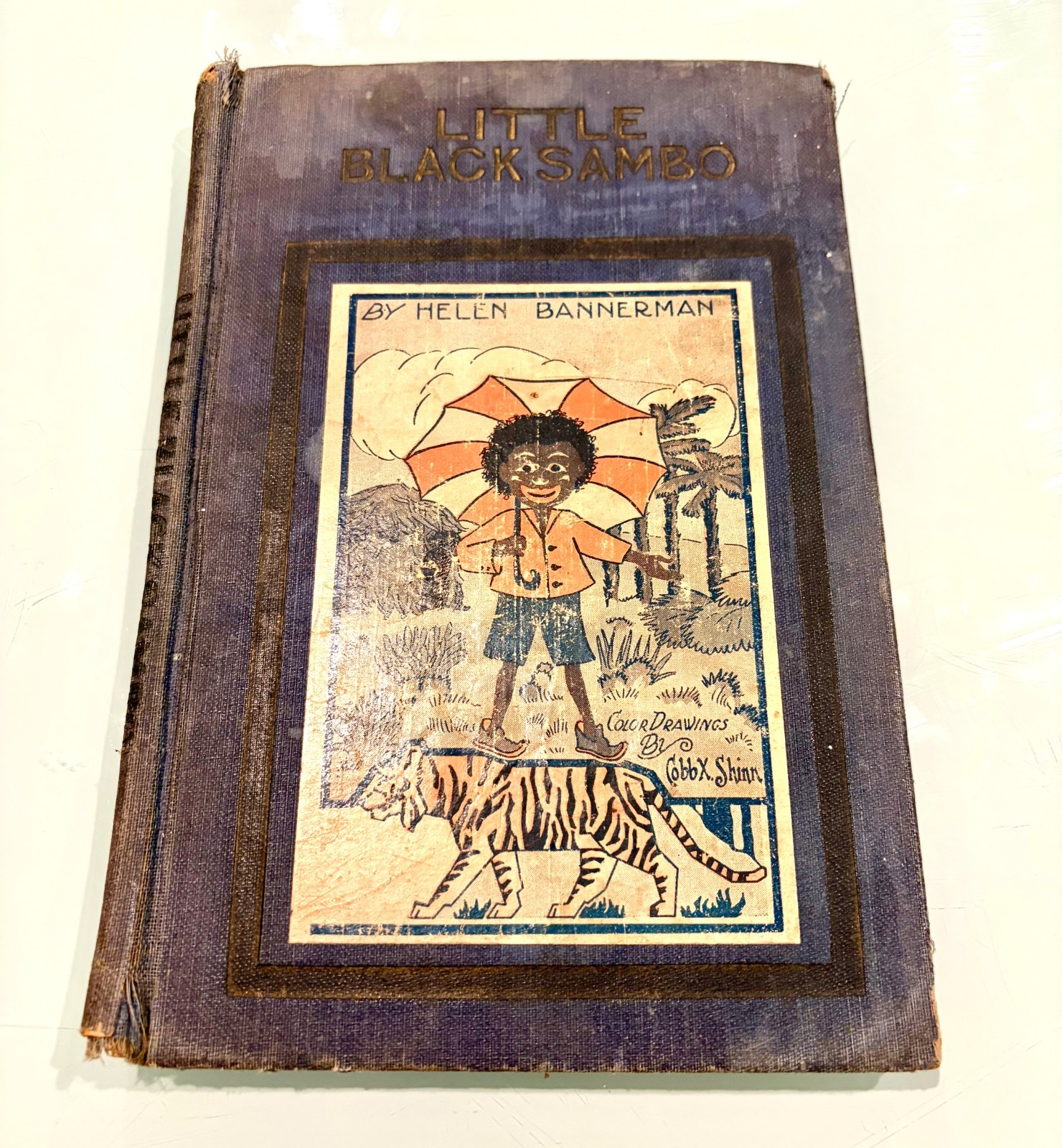 The Little Black Sambo Enlarged Picture Edition by Helen Bannerman