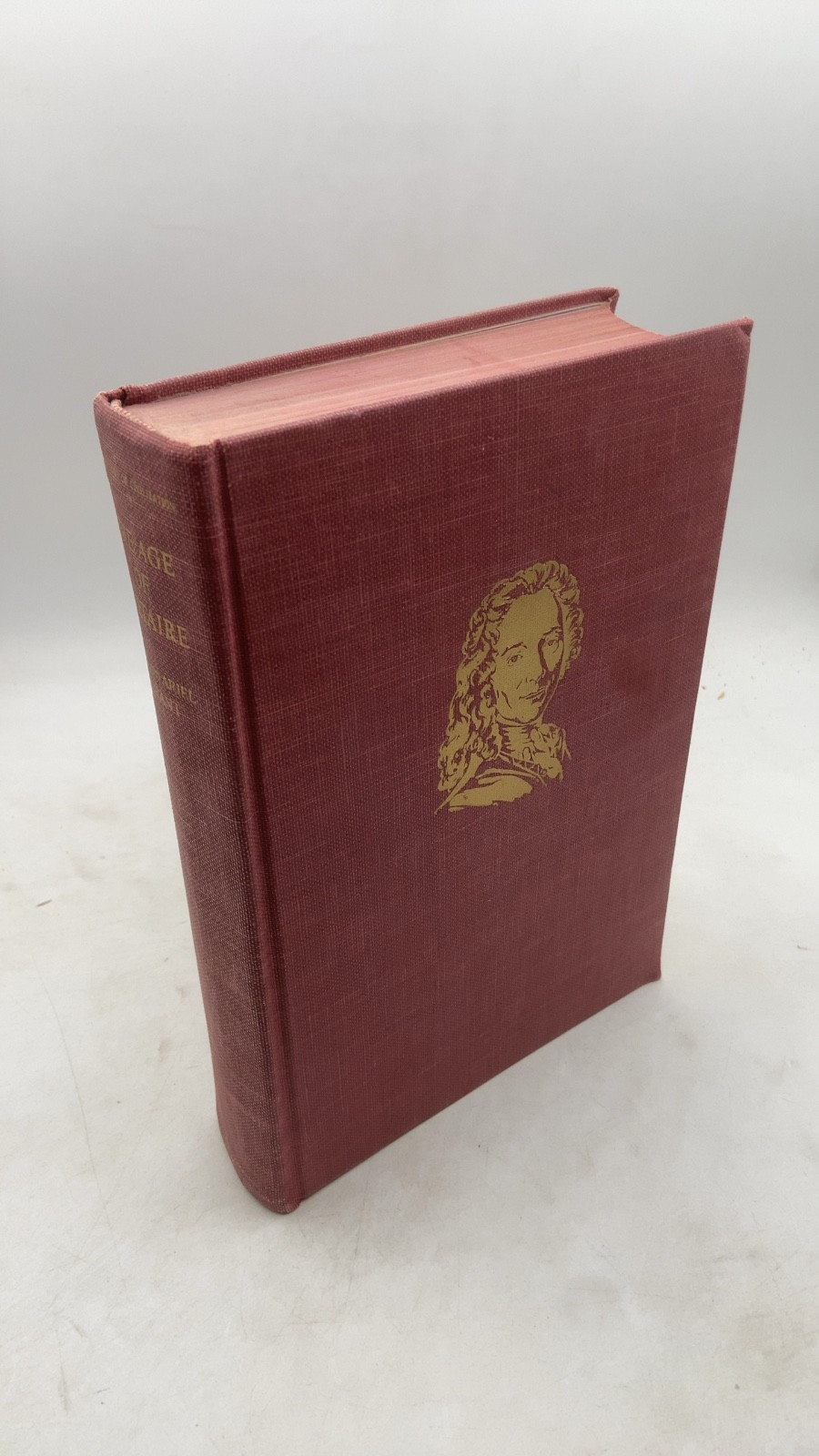 The Age of Voltaire Will and Ariel Durant Hardcover First Printing 1965