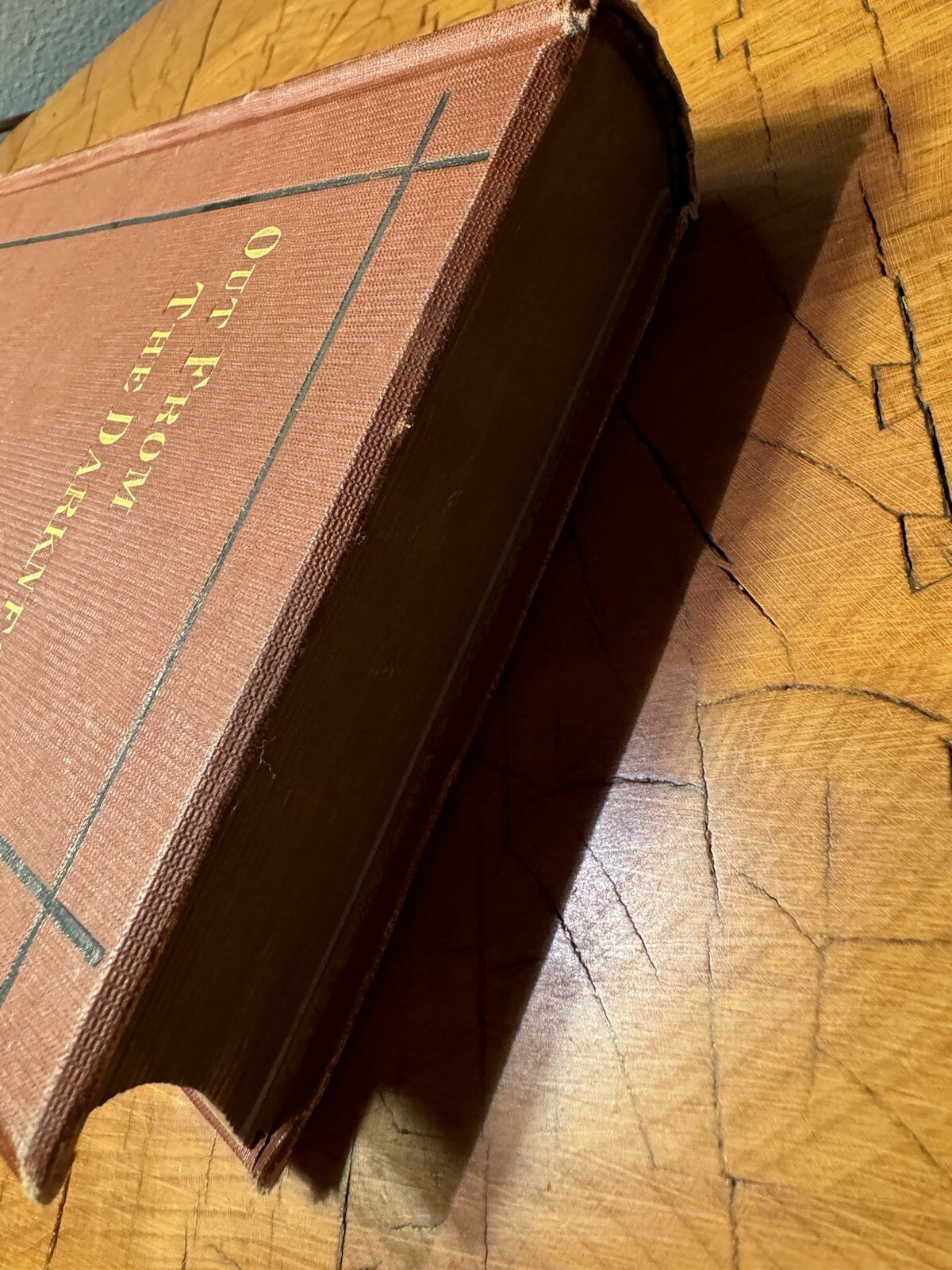OUT FROM THE DARKNESS By Henry Hendrickson 1879 Hardcover