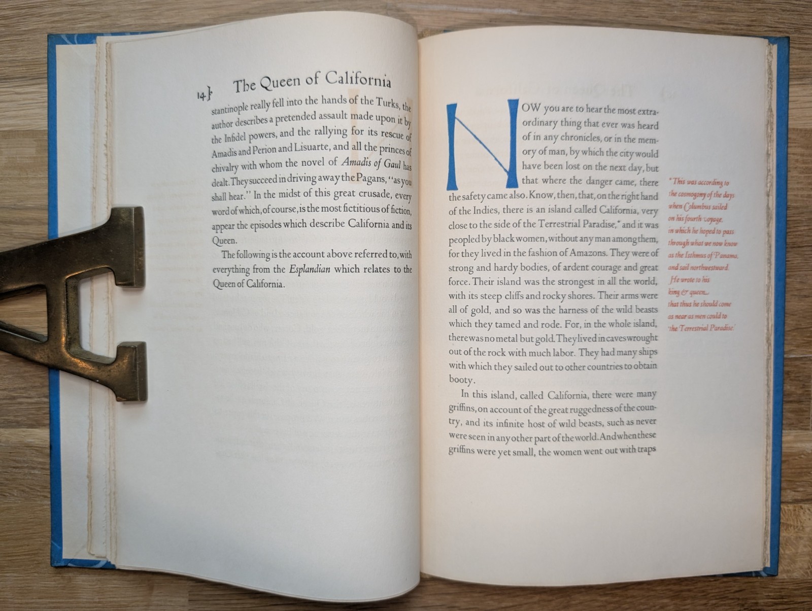 The Queen of California – Colt Press, 1945, Limited Edition of 500 Copies