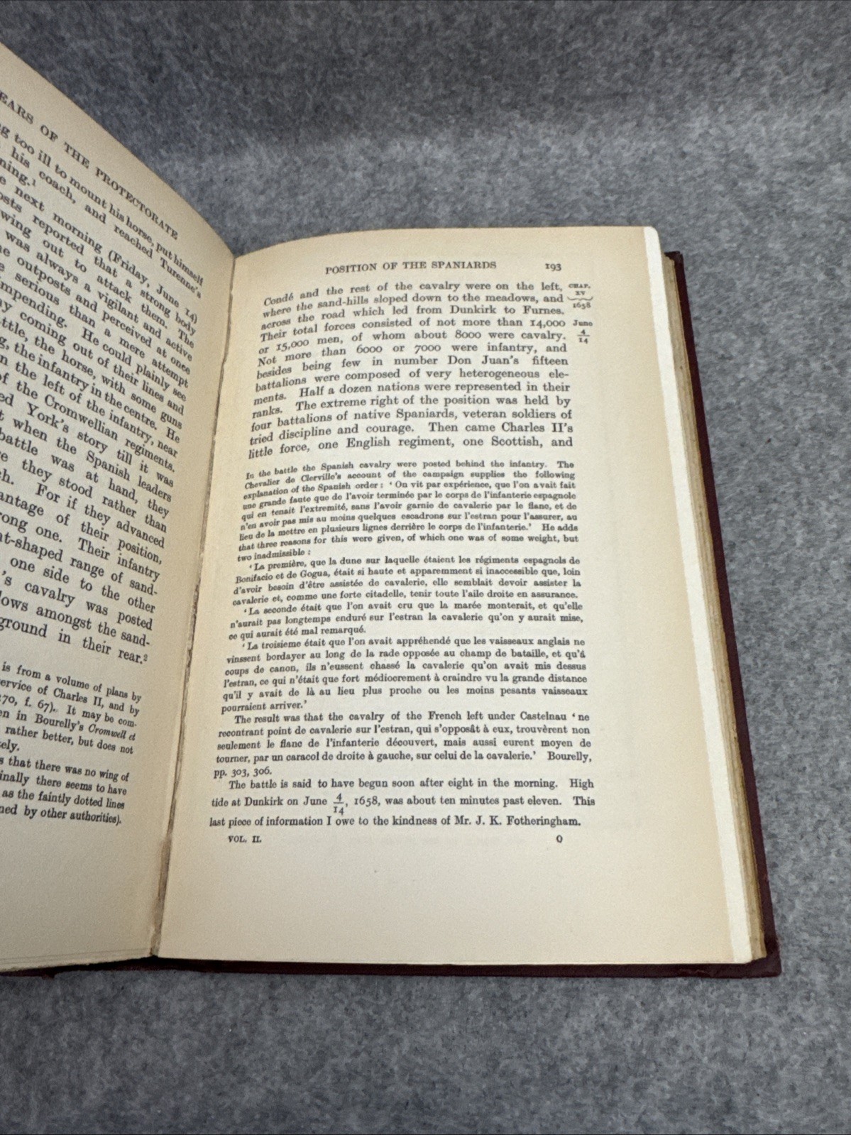 The last years of the protectorate C. H. FIRTH vol 2 1657-1658 year 1909 HC