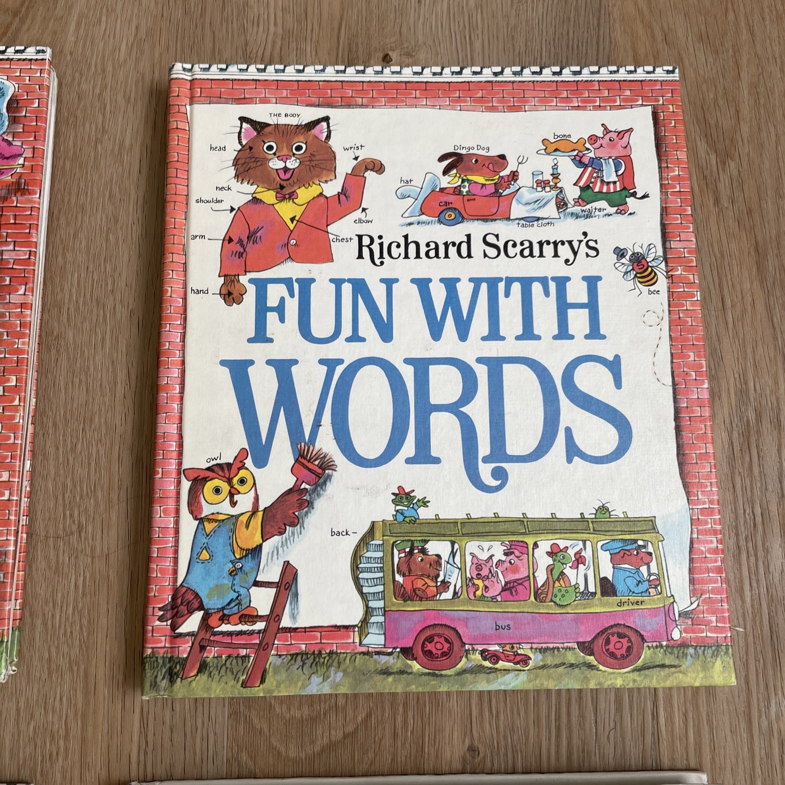 RARE 1971 Richard Scarry’s Look and Learn Library FULL SET IN ORIGINAL BOX