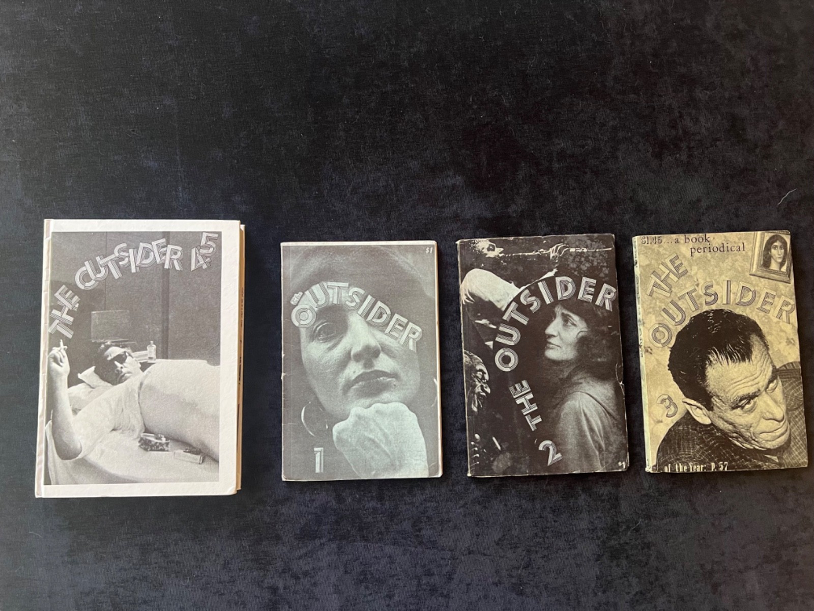 Outsider Complete Run 1-5 Loujon Press 1961-69 Bukowski RARE + Gypsy Lou Letter