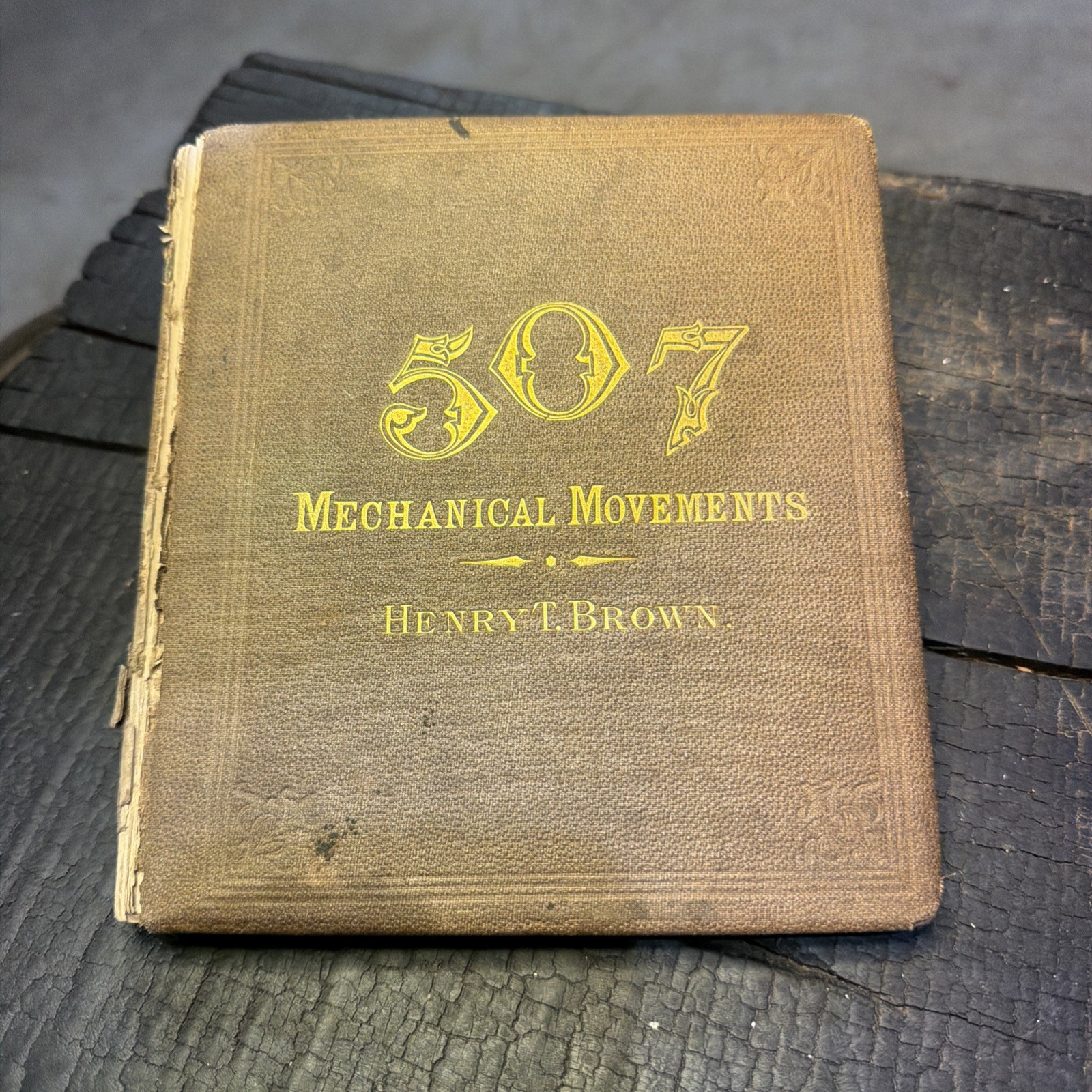 1879, FIVE HUNDRED AND SEVEN MECHANICAL MOVEMENTS, by HENRY T BROWN, ENGINEERING