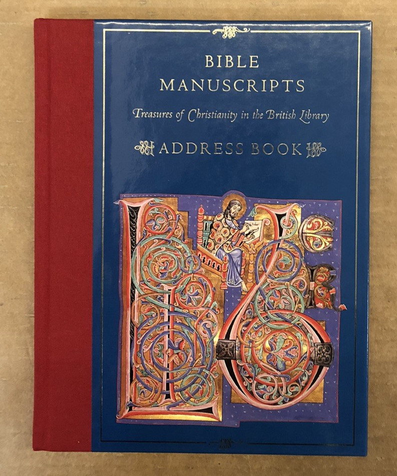 Bible Manuscripts – Address Book – The British Library – Hardback – 1999