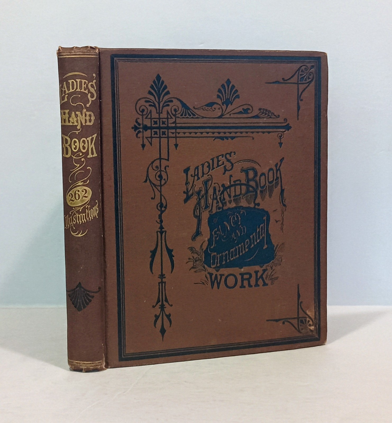 1859 The Ladies Hand Book of Fancy & Ornamental Work, Illust, Knitting Quilting