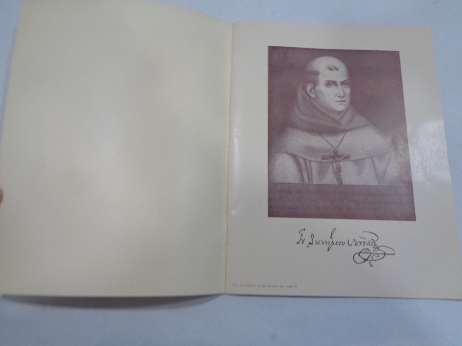 Padre Junipero Serra and the California Missions 1949 Travel Booklet History