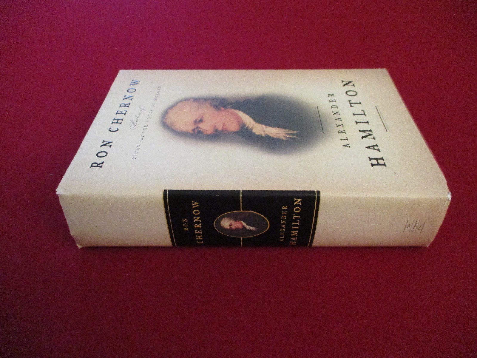 SIGNED ~ Alexander Hamilton by Ron Chernow (2004) First Edition Hardcover Book