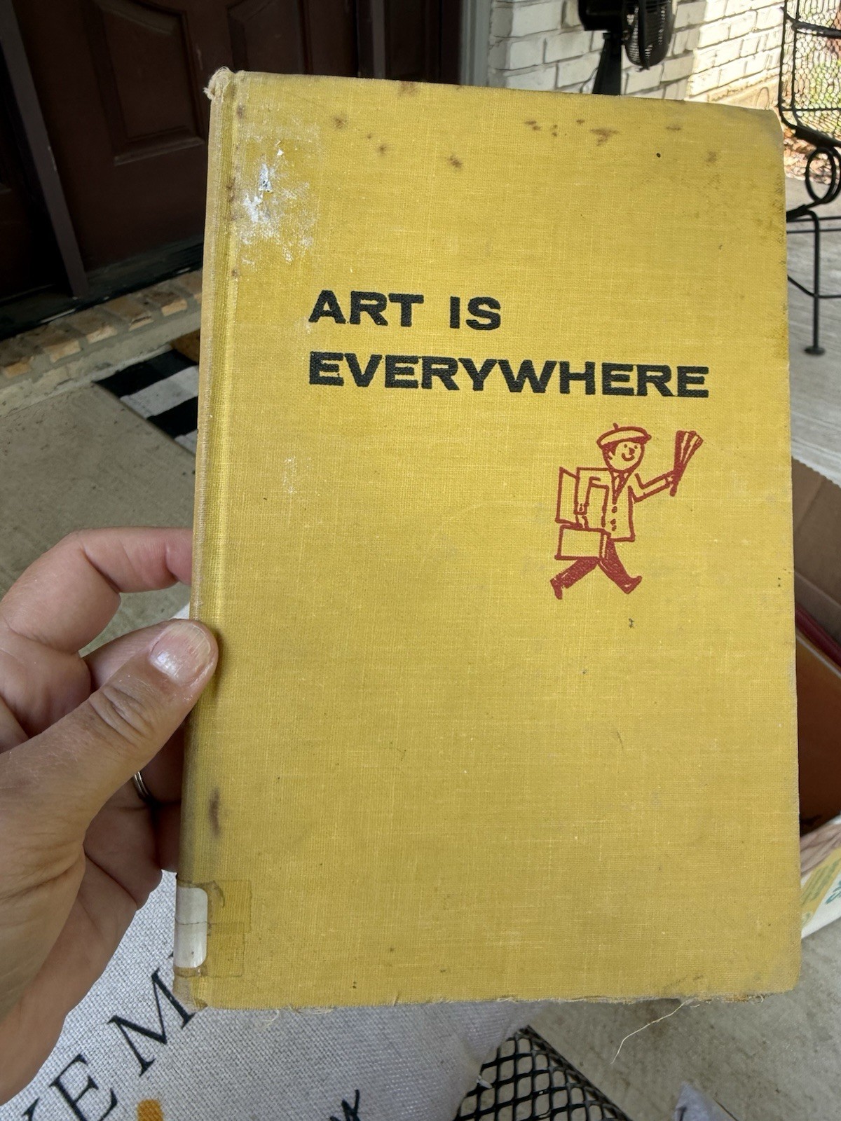 Vintage 1958 Book – Art Is Everywhere By Leonard Kessler – Hardback