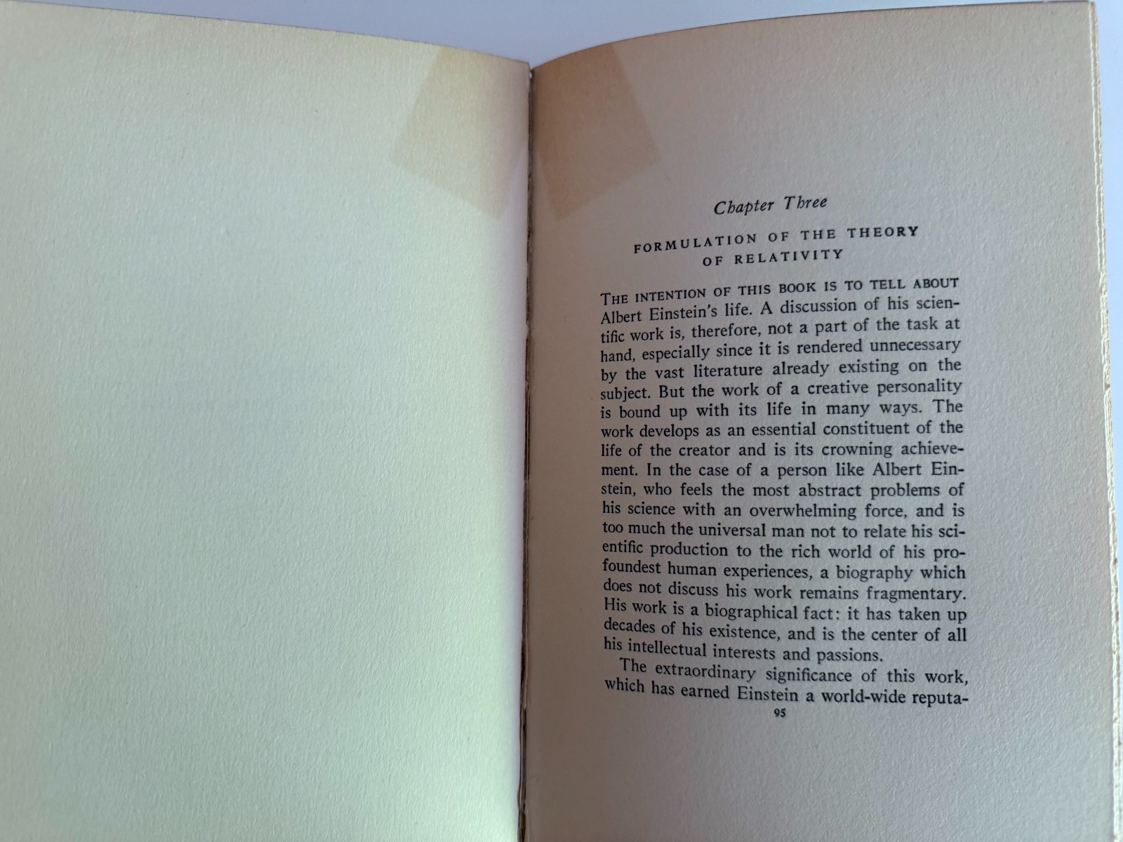 Albert Einstein, by Anton Reiser – 1930 – 1st Edition, Antique Hardcover Book